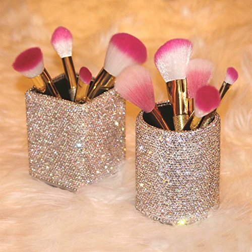 Bling Makeup Brush Holder (Round/Square)