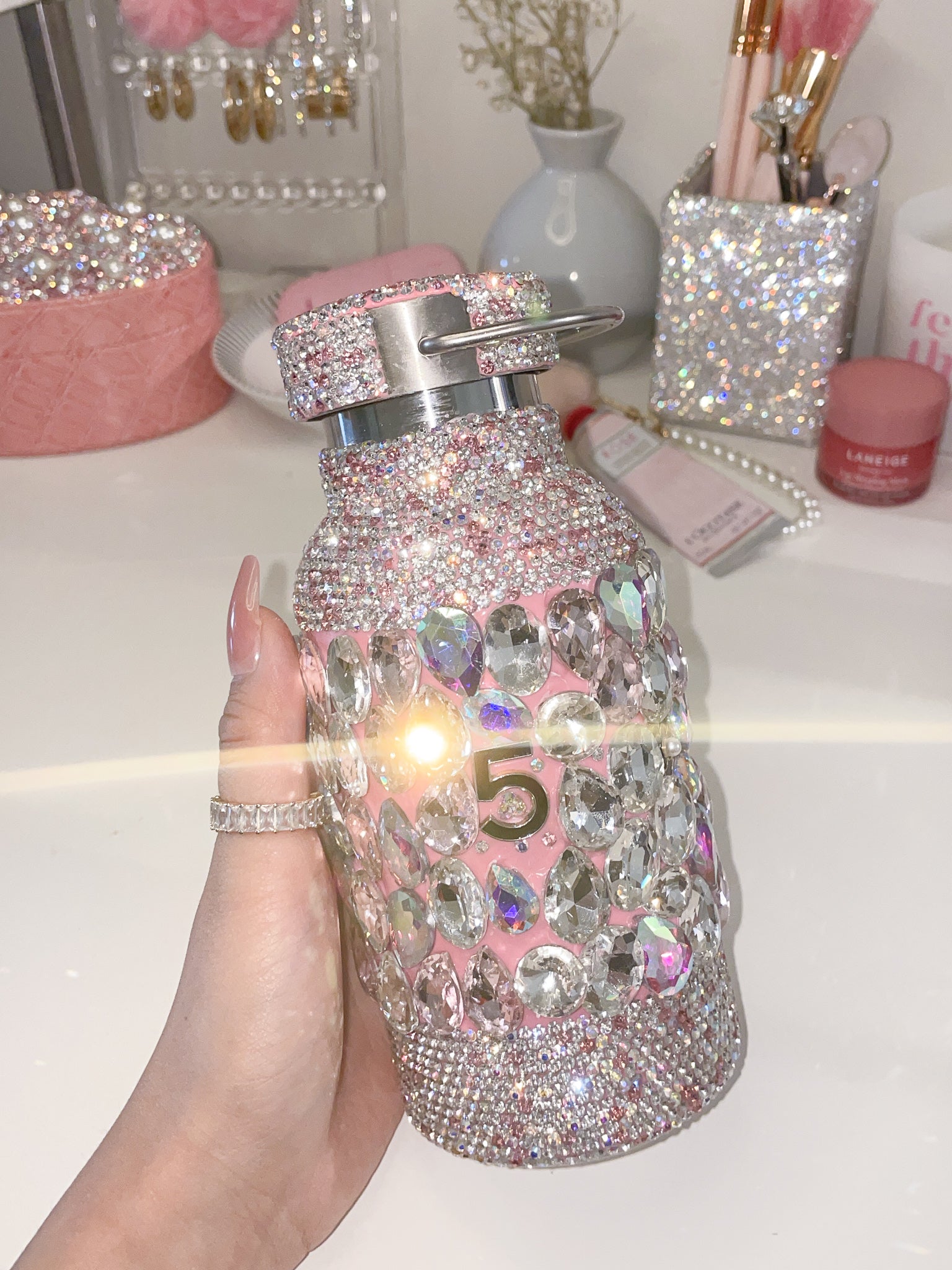 Bling Pink Stainless Steel Water Bottle – BlingPink USA