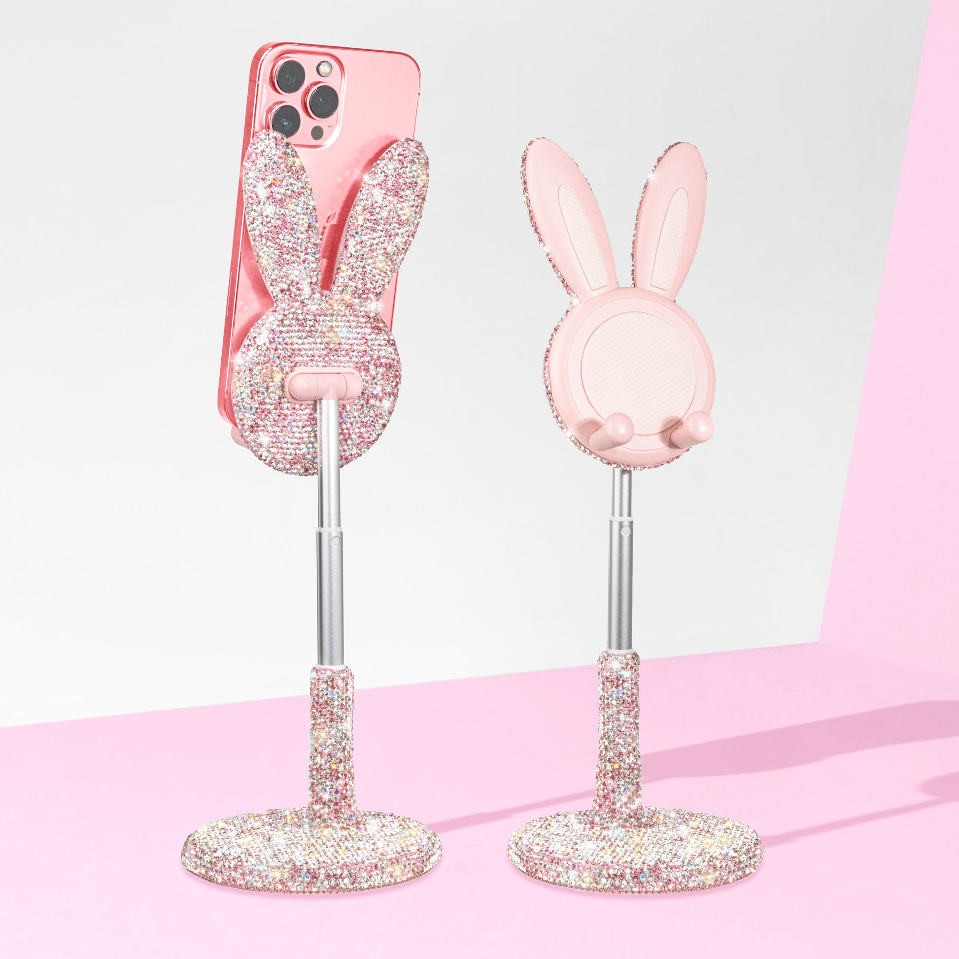 Bling Rhinestone Bunny Rabbit Phone Holder – BlingPink USA