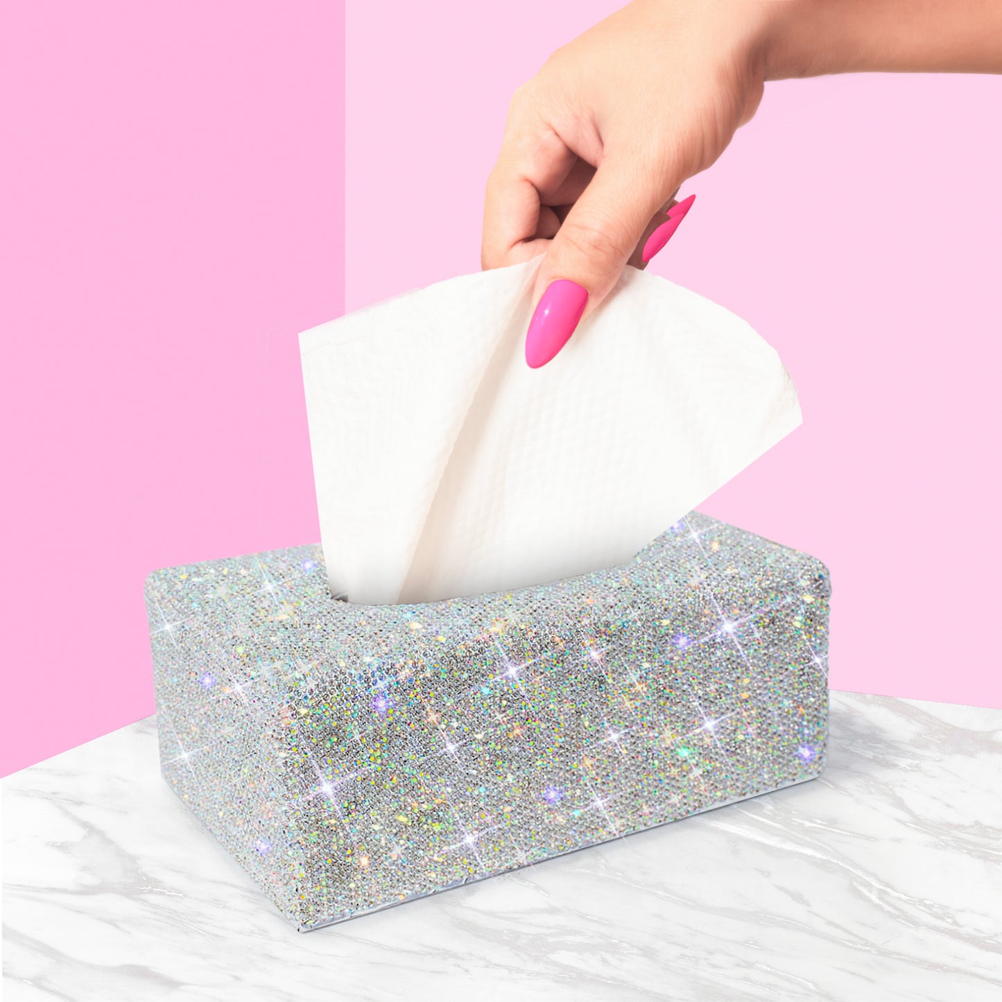 Rhinestone Premium Tissue Case